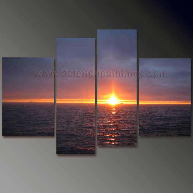 Dafen Oil Painting on canvas seascape painting -set676